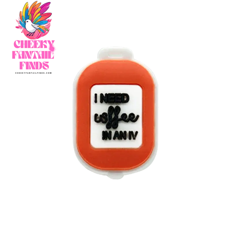 1pcs PVC Charms Coffee for Girls Office Shoe Accessories Pins for Clogs Sandals Adult Shoe Charms for Women Girls Faovr Gifts - Cheeky Fantail Finds