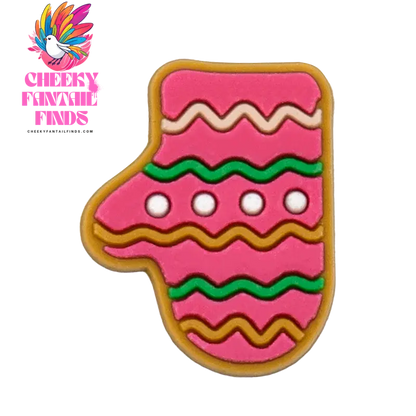 1pcs PVC Christmas Shoe Charms Xmas Tree Snowflakes Shoe Decorations Pink for Clog Garden Sandal Accessories Kids Gift Wholesale - Cheeky Fantail Finds