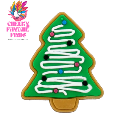 1pcs PVC Christmas Shoe Charms Xmas Tree Snowflakes Shoe Decorations Pink for Clog Garden Sandal Accessories Kids Gift Wholesale - Cheeky Fantail Finds