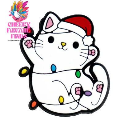 1pcs PVC Christmas Shoe Charms Xmas Tree Snowflakes Shoe Decorations Pink for Clog Garden Sandal Accessories Kids Gift Wholesale - Cheeky Fantail Finds