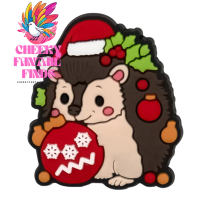 1pcs PVC Christmas Shoe Charms Xmas Tree Snowflakes Shoe Decorations Pink for Clog Garden Sandal Accessories Kids Gift Wholesale - Cheeky Fantail Finds