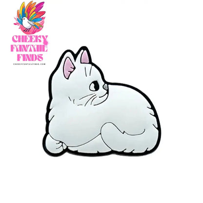 1pcs PVC Cute Cat Shoe Charms Pet Orange Cat Black Cat Shoe Decoration Pins Garden Sandal Accessories for Women Girl Boy - Cheeky Fantail Finds