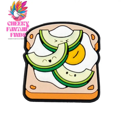 1pcs PVC Cute Food Shoe Charms Pizza Bread Shoe Decorations Accessories Watermelon Bananat Clog Pin for Women Girls Cheeky Fantail Finds