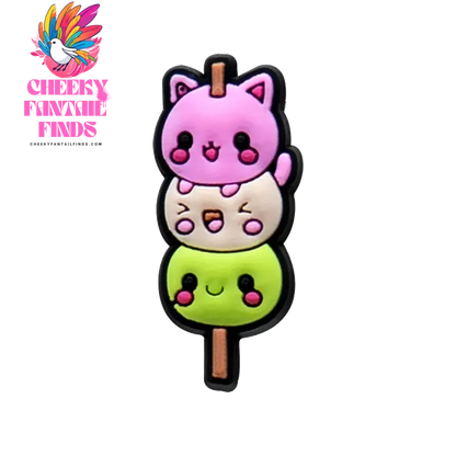1pcs PVC Delicious Food Shoe Charms Sushi Salads Shoe Decorations Pins for Women Boy Girls Sandal Clog Buckles Accessories Gifts Cheeky Fantail Finds