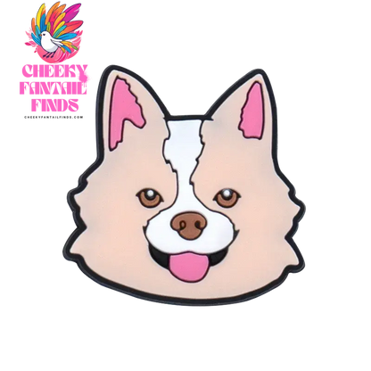 1pcs PVC Dog  Dachshund Corgi Paw Shoe Charms Shoe Decorations Accessories Pins for Women Men Kids Gift,Bulldog Clog Buckles Cheeky Fantail Finds