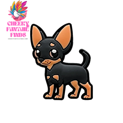 1pcs PVC Dog  Dachshund Corgi Paw Shoe Charms Shoe Decorations Accessories Pins for Women Men Kids Gift,Bulldog Clog Buckles Cheeky Fantail Finds