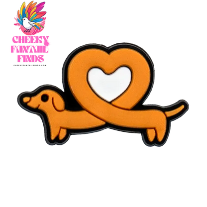 1pcs PVC Dog  Dachshund Corgi Paw Shoe Charms Shoe Decorations Accessories Pins for Women Men Kids Gift,Bulldog Clog Buckles Cheeky Fantail Finds
