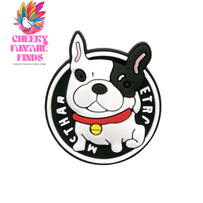 1pcs PVC Dog Shoe Charms Corgi Bulldog Puppy Husky Shoe Decoration Pins for Women Men Kids Sandal Accessories Buckle Ornament - Cheeky Fantail Finds