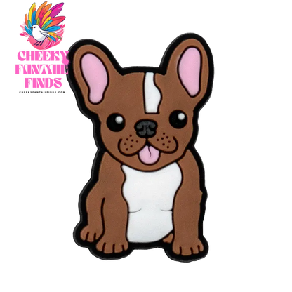 1pcs PVC Dog Shoe Charms Corgi Bulldog Puppy Husky Shoe Decoration Pins for Women Men Kids Sandal Accessories Buckle Ornament - Cheeky Fantail Finds