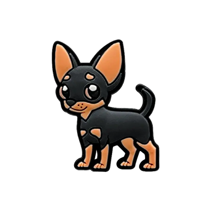 1pcs PVC Dog Shoe Charms Corgi Bulldog Puppy Husky Shoe Decoration Pins for Women Men Kids Sandal Accessories Buckle Ornament - Cheeky Fantail Finds