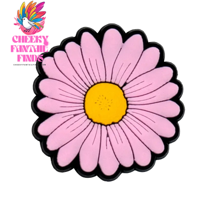 1pcs PVC Flower Shoe Charms for Women Girls Sandals Accessories Sakura Daisy Shoe Decorations Pins for Gift Sandal Buckles Gifts - Cheeky Fantail Finds
