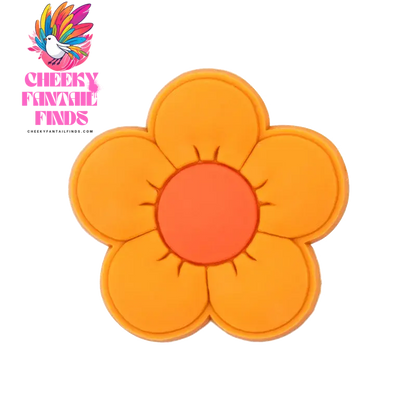 1pcs PVC Flower Shoe Charms for Women Girls Sandals Accessories Sakura Daisy Shoe Decorations Pins for Gift Sandal Buckles Gifts - Cheeky Fantail Finds
