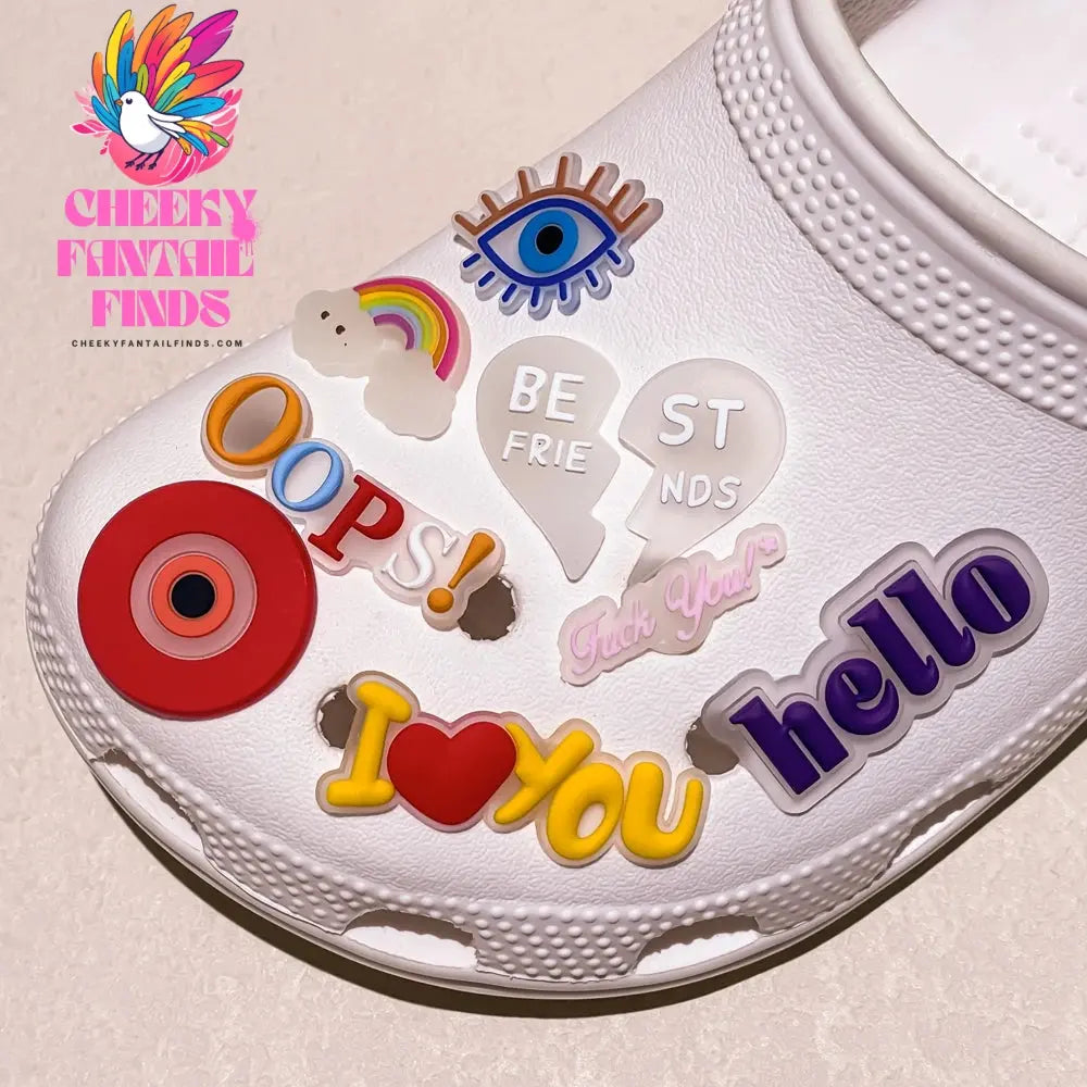 1pcs PVC Luminous Shoe Charms for Clog Accessories Glowing Shoe Decorations Pins for Clog Garden Sandals Women DIY Favor Gifts - Cheeky Fantail Finds