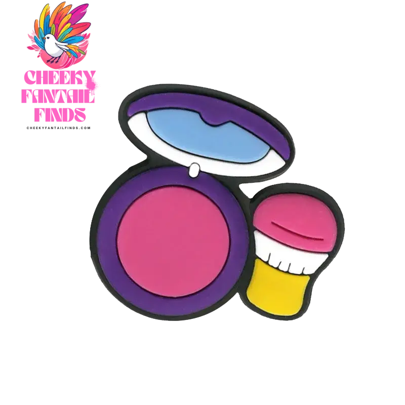 1pcs PVC Make Up Style Shoe Charms Women Girls Sandal Accessories Lipstick Perfume Shoe Decorations Pins for Gifts Clog Buckles - Cheeky Fantail Finds