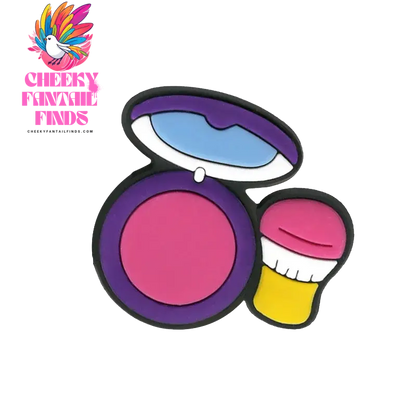 1pcs PVC Make Up Style Shoe Charms Women Girls Sandal Accessories Lipstick Perfume Shoe Decorations Pins for Gifts Clog Buckles - Cheeky Fantail Finds
