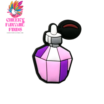 1pcs PVC Make Up Style Shoe Charms Women Girls Sandal Accessories Lipstick Perfume Shoe Decorations Pins for Gifts Clog Buckles - Cheeky Fantail Finds