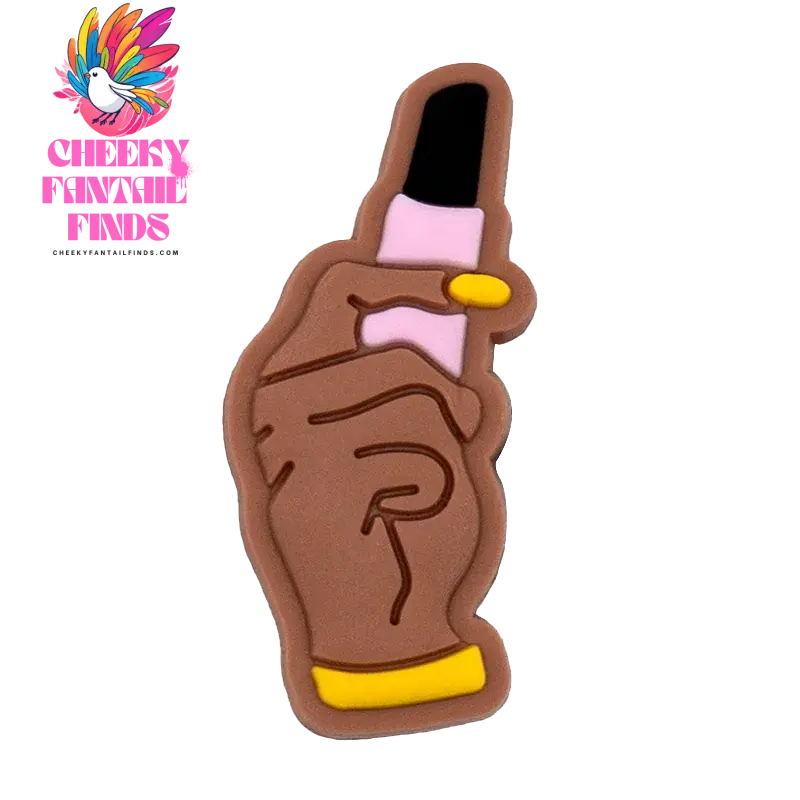 1pcs PVC Make Up Style Shoe Charms Women Girls Sandal Accessories Lipstick Perfume Shoe Decorations Pins for Gifts Clog Buckles - Cheeky Fantail Finds