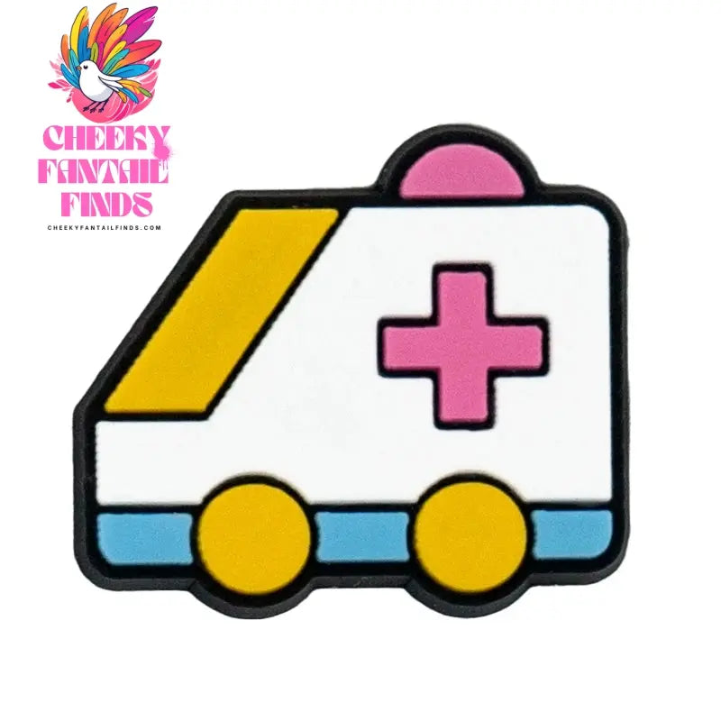 1pcs PVC Nurse Shoe Charms Medical Ambulances Shoe Decorations Stethoscope Accessories for Doctor Women Men Clog Buckle - Cheeky Fantail Finds
