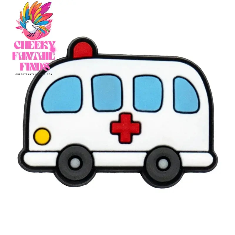 1pcs PVC Nurse Shoe Charms Medical Ambulances Shoe Decorations Stethoscope Accessories for Doctor Women Men Clog Buckle - Cheeky Fantail Finds