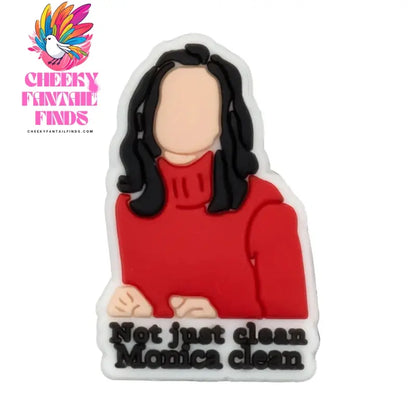 1pcs PVC Old Friends Charms for Clog Shoe Decorations Pins for Women Men Favor GIfts Clog Buckle Clips Accessories Fit Wristband Cheeky Fantail Finds