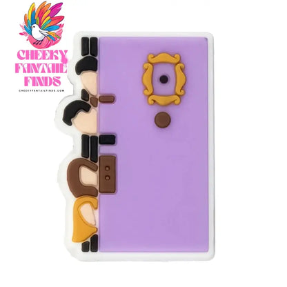1pcs PVC Old Friends Charms for Clog Shoe Decorations Pins for Women Men Favor GIfts Clog Buckle Clips Accessories Fit Wristband Cheeky Fantail Finds