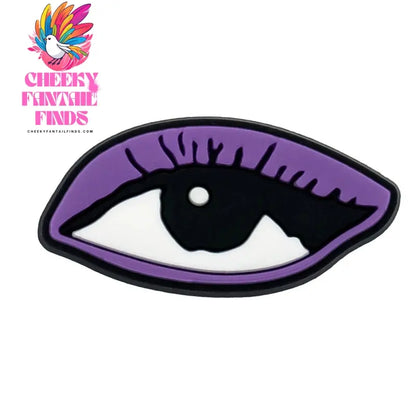 1pcs PVC Purple Ghost Shoe Charms Perfume Diamond Shoe Decorations Pins for Women Men Kids Sandal Clog Buckles Accessories Gifts Cheeky Fantail Finds