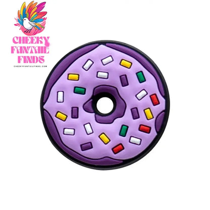 1pcs PVC Purple Ghost Shoe Charms Perfume Diamond Shoe Decorations Pins for Women Men Kids Sandal Clog Buckles Accessories Gifts Cheeky Fantail Finds