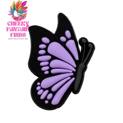 1pcs PVC Purple Ghost Shoe Charms Perfume Diamond Shoe Decorations Pins for Women Men Kids Sandal Clog Buckles Accessories Gifts Cheeky Fantail Finds