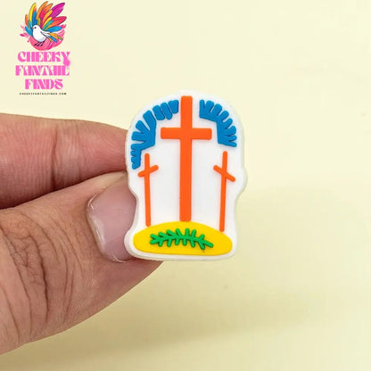 1pcs PVC Religions Shoe Charms Shoe Pins Christian Jesus Blessed Holy Bible Sandals Accessories for Women Men Clog Buckles - Cheeky Fantail Finds