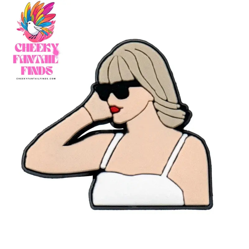 1pcs PVC Shoe Charms Accessories Singer Album Shoe Decorations Pins for Women Clogs Bubble Girls DIY Party Favor Gifts - Cheeky Fantail Finds
