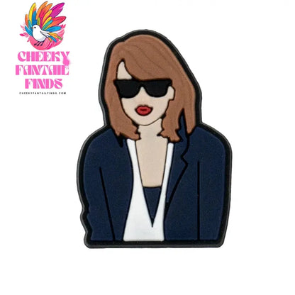 1pcs PVC Shoe Charms Accessories Singer Album Shoe Decorations Pins for Women Clogs Bubble Girls DIY Party Favor Gifts - Cheeky Fantail Finds