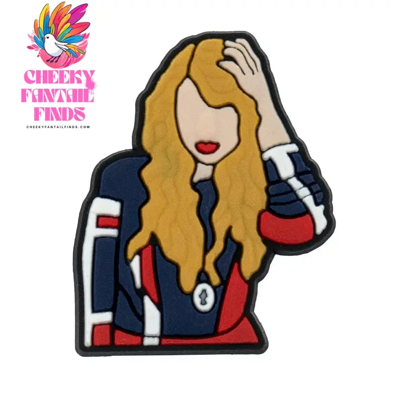 1pcs PVC Shoe Charms Accessories Singer Album Shoe Decorations Pins for Women Clogs Bubble Girls DIY Party Favor Gifts - Cheeky Fantail Finds