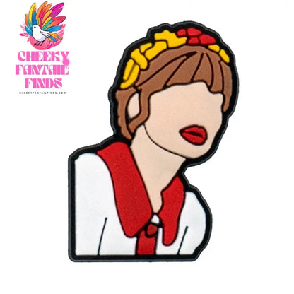 1pcs PVC Shoe Charms Accessories Singer Album Shoe Decorations Pins for Women Clogs Bubble Girls DIY Party Favor Gifts - Cheeky Fantail Finds