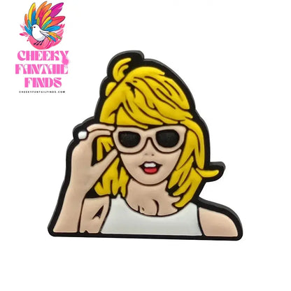 1pcs PVC Shoe Charms Accessories Singer Album Shoe Decorations Pins for Women Clogs Bubble Girls DIY Party Favor Gifts - Cheeky Fantail Finds