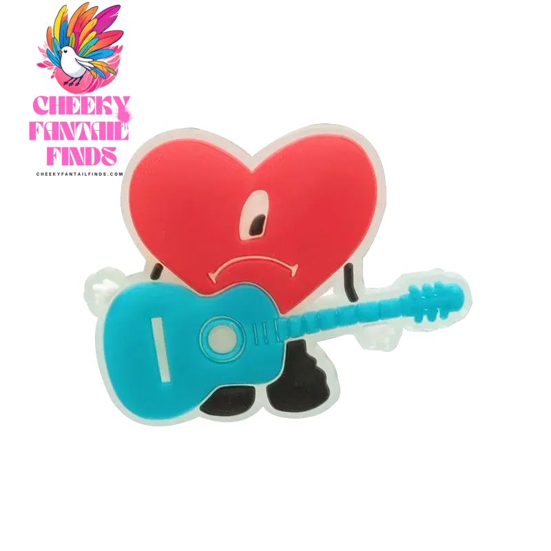1pcs PVC Shoe Charms Bad Bunny Glowing Shoe Decorations Pins for Clog Sandals Women Single Sale Shoe Charms Luminous Favor Gifts - Cheeky Fantail Finds