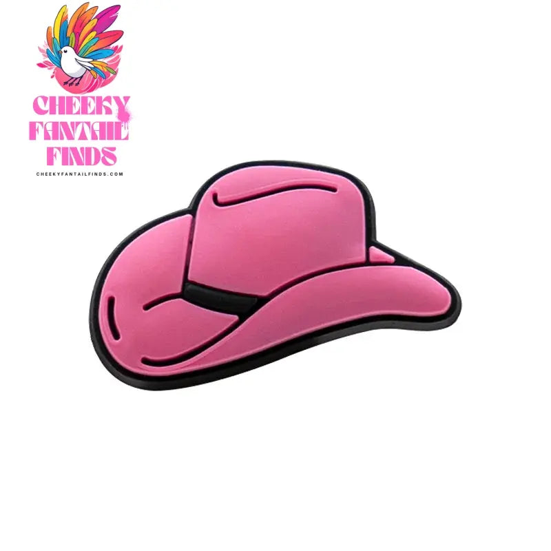 1pcs PVC Shoe Charms Cowboy for Girls Pink Shoe Accessories for Sneakers Sandal Cute Charms for Classic Clog Favor Gifts - Cheeky Fantail Finds