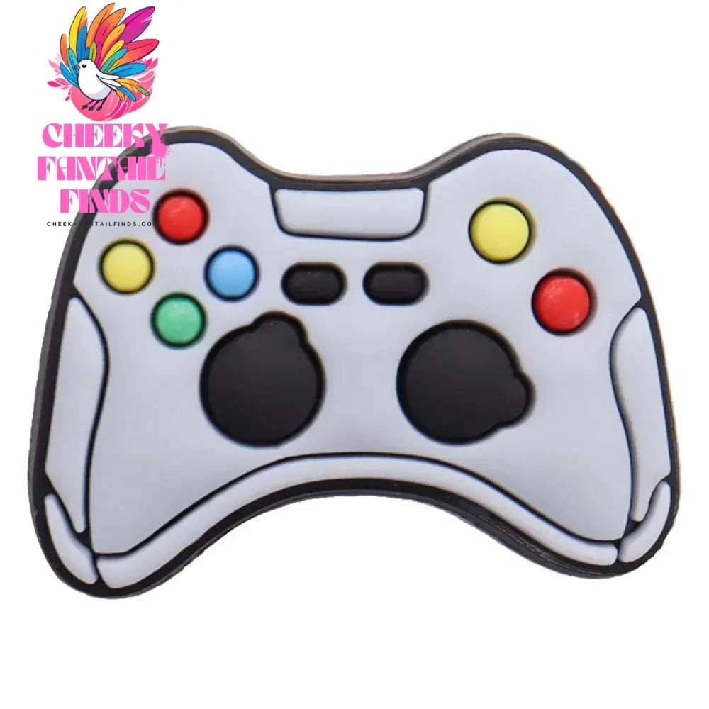 1pcs PVC Shoe Charms Game Console Popcorn Movie Speaker Gun Wifi Ferris Wheel Earth Hole Slipper Decoration Bands Bracelets Cheeky Fantail Finds