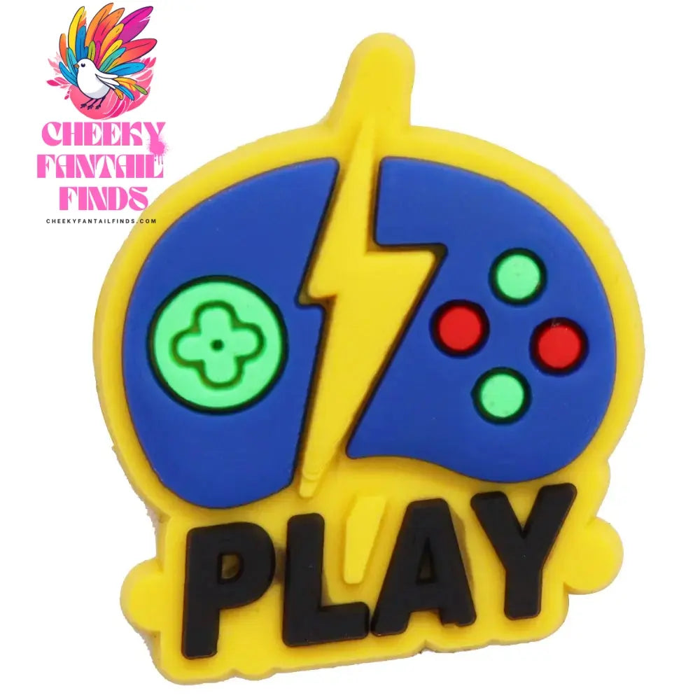 1pcs PVC Shoe Charms Game Console Popcorn Movie Speaker Gun Wifi Ferris Wheel Earth Hole Slipper Decoration Bands Bracelets Cheeky Fantail Finds