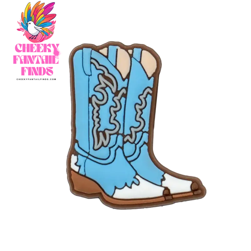 1pcs PVC Western-Style Cowboy Cowgirl Style Shoe Charms for Women Men Shoe Accessories Decorations Pins for Clog Buckle Gifts - Cheeky Fantail Finds