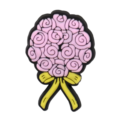 1pcs Pink Pins for Women Girls Flower Heart Cat Christmas Pumpkins Shoe Charms Shoe Decorations Buckles Accessories Gifts - Cheeky Fantail Finds
