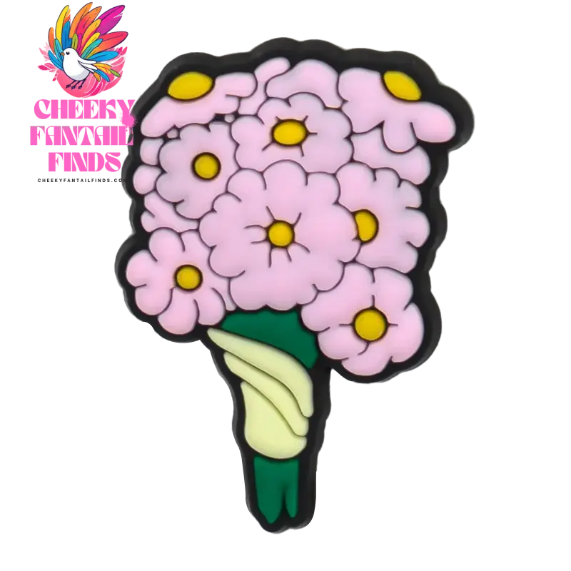 1pcs Pink Pins for Women Girls Flower Heart Cat Christmas Pumpkins Shoe Charms Shoe Decorations Buckles Accessories Gifts - Cheeky Fantail Finds