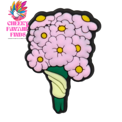 1pcs Pink Pins for Women Girls Flower Heart Cat Christmas Pumpkins Shoe Charms Shoe Decorations Buckles Accessories Gifts - Cheeky Fantail Finds