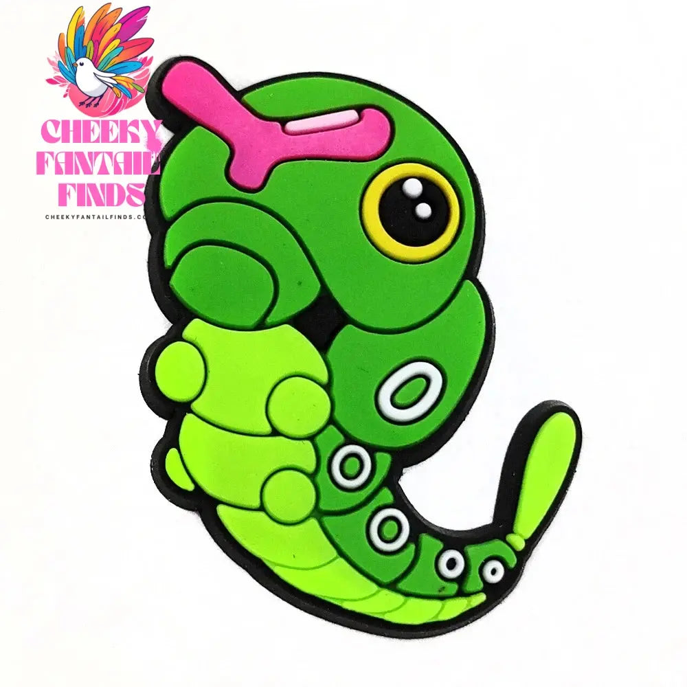 1pcs Pokemon Series PVC Shoes Charms for Shoes Pin Accessories Shoe Buckle Wholesale DIY Sneakers Decoration Kids Men Party Gift Cheeky Fantail Finds