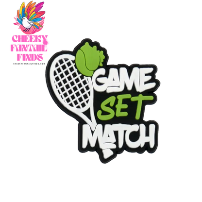 1pcs Sport Pins for Shoe Gym Football Tennis Hockey Rugby Archery Swim for Women Men Shoe Charms Decorations Buckles Accessories - Cheeky Fantail Finds