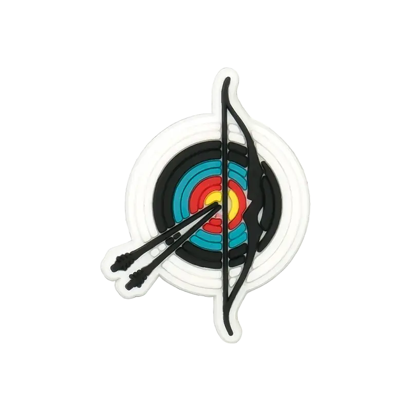 1pcs Sport Shoe Charms Gym Basketball Football Tennis Rugby Archery Shoe Decorations Pins for Women Men Clog Buckles Accessories - Cheeky Fantail Finds