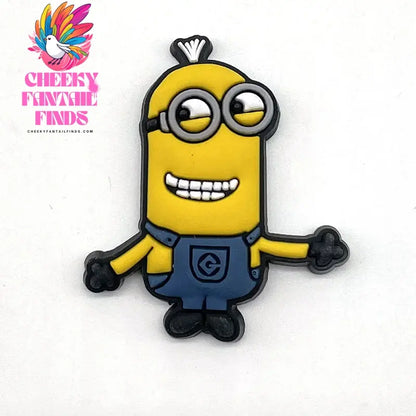 1pcs Yellow people series shoe Charms clogs Aceessories for Sandals pins Decorate girls kid Gifts Cheeky Fantail Finds
