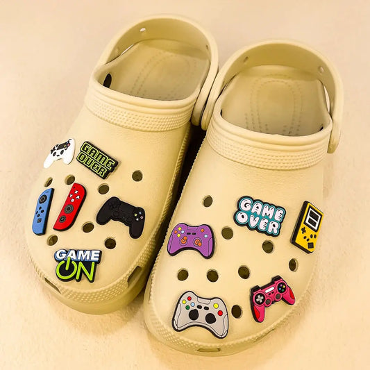 1set PVC Various Shoe Charms Animal Plant Sandals Accessories Cowboy Shoe Decorations Pins for Men Women Boy Girl Clog Buckles - Cheeky Fantail Finds