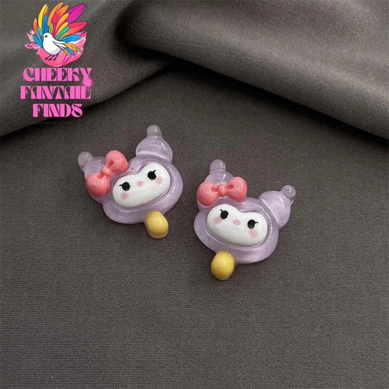 2-8Pcs Shoe Charm Abs  Cartoon Cute Detachable Diy Decorative Y2K Fashion Slip-On Footwear Accessories - Cheeky Fantail Finds