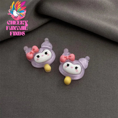 2-8Pcs Shoe Charm Abs  Cartoon Cute Detachable Diy Decorative Y2K Fashion Slip-On Footwear Accessories - Cheeky Fantail Finds