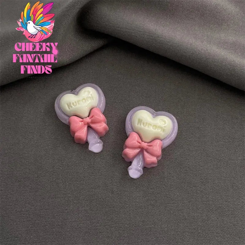 2-8Pcs Shoe Charm Abs  Cartoon Cute Detachable Diy Decorative Y2K Fashion Slip-On Footwear Accessories - Cheeky Fantail Finds